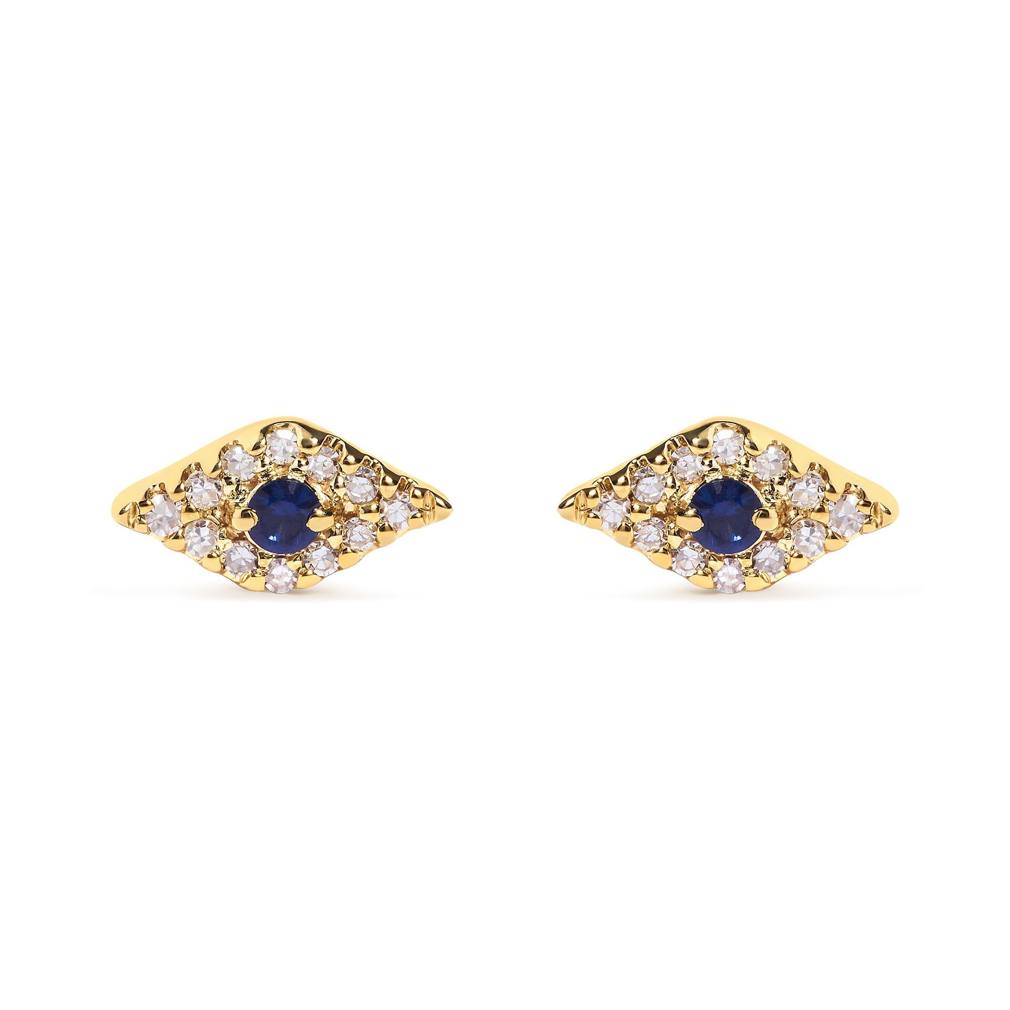 Tahlia Evil Eye Stud Earring
