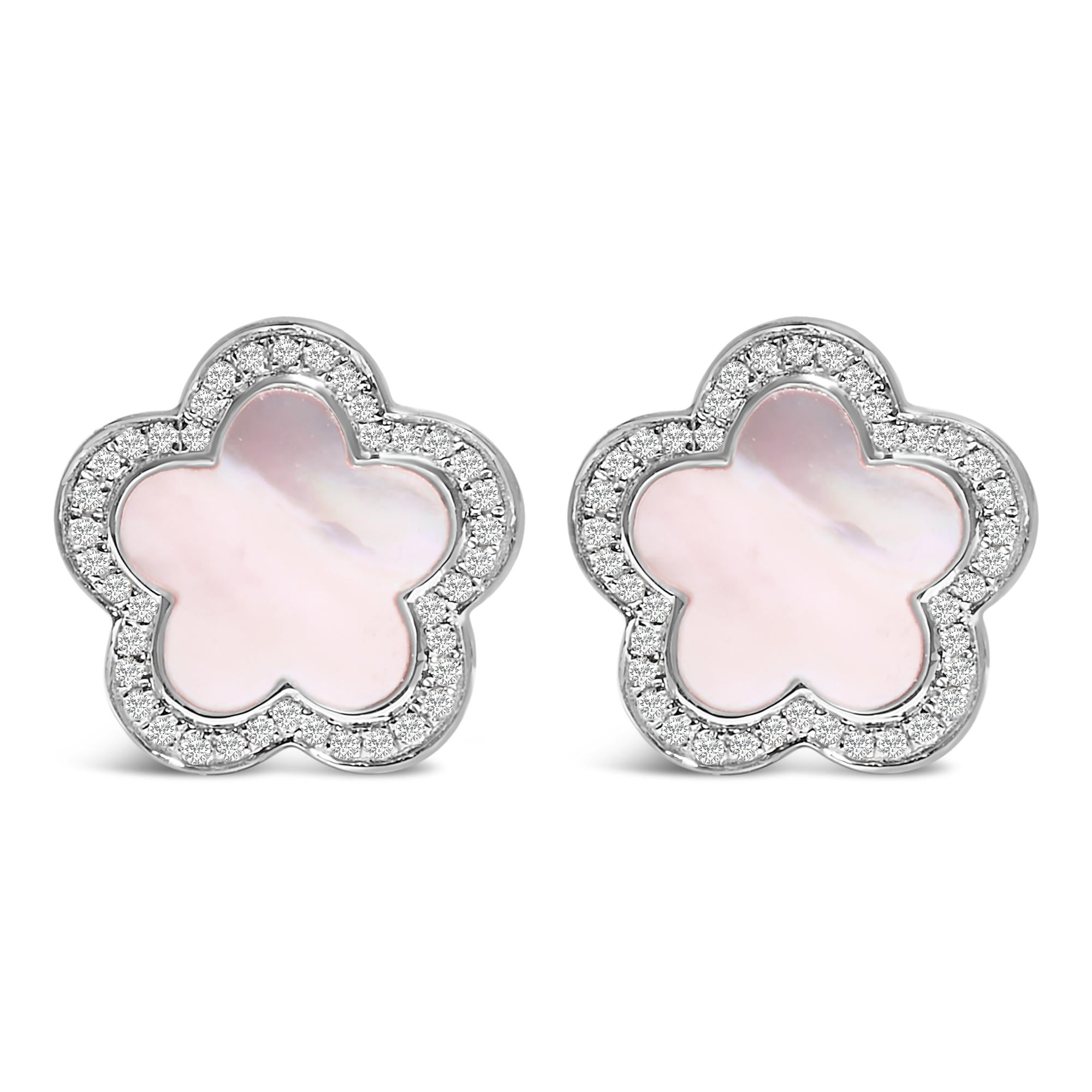 Clara Halo Star Stud Earrings