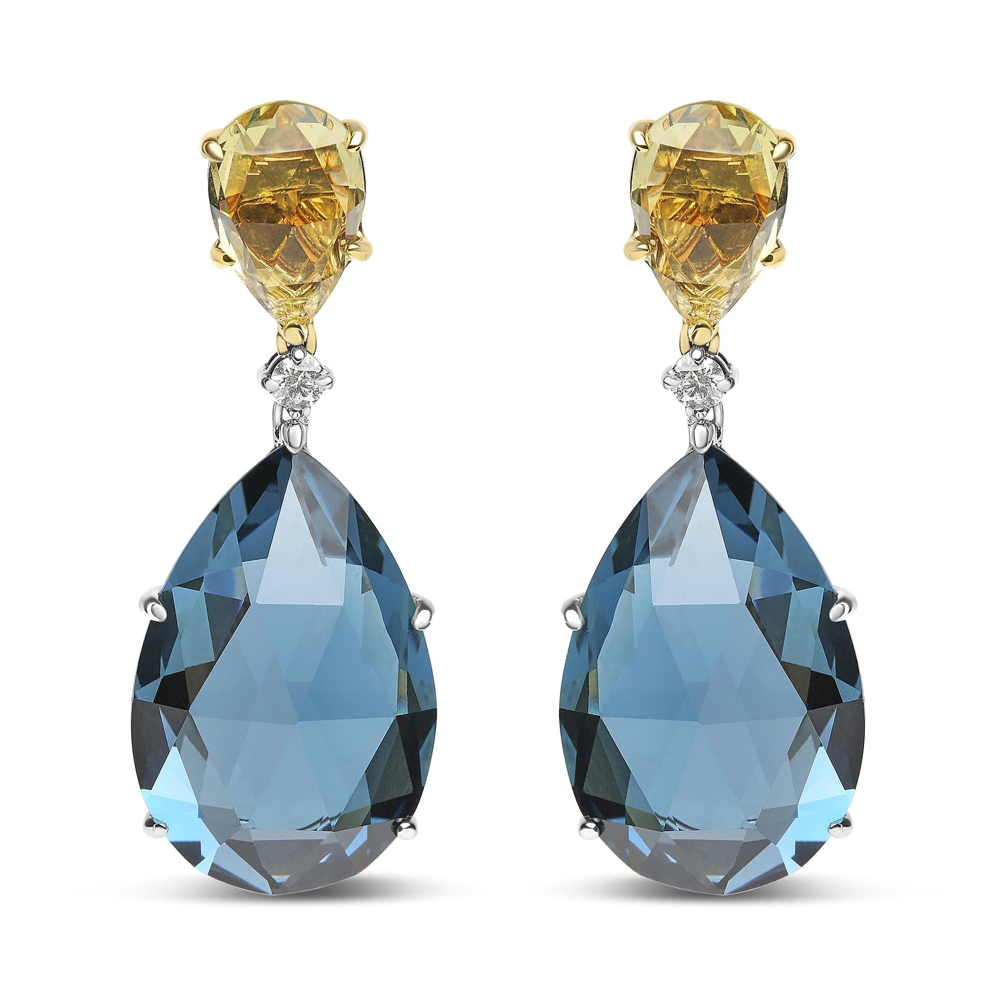Theoba Pear Cut Dangle Earring