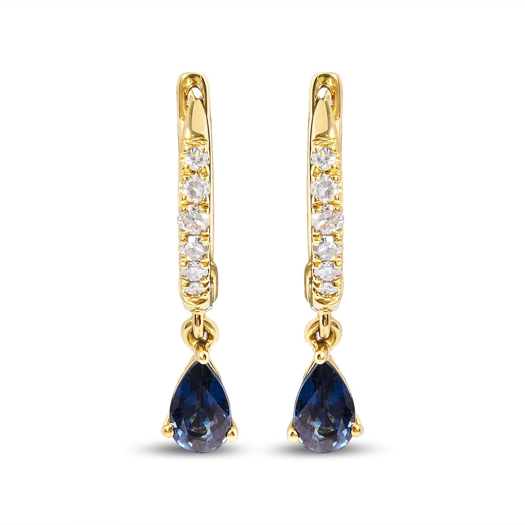 Pearline Drop and Dangle Hoop Earrings