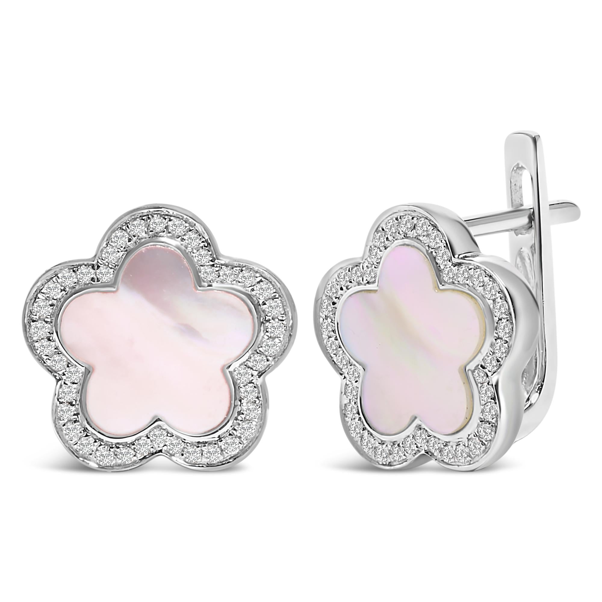 Clara Halo Star Stud Earrings
