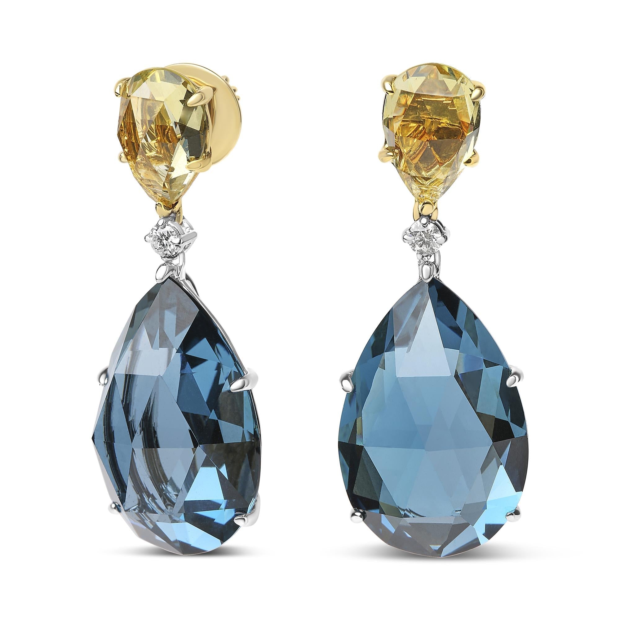 Theoba Pear Cut Dangle Earring