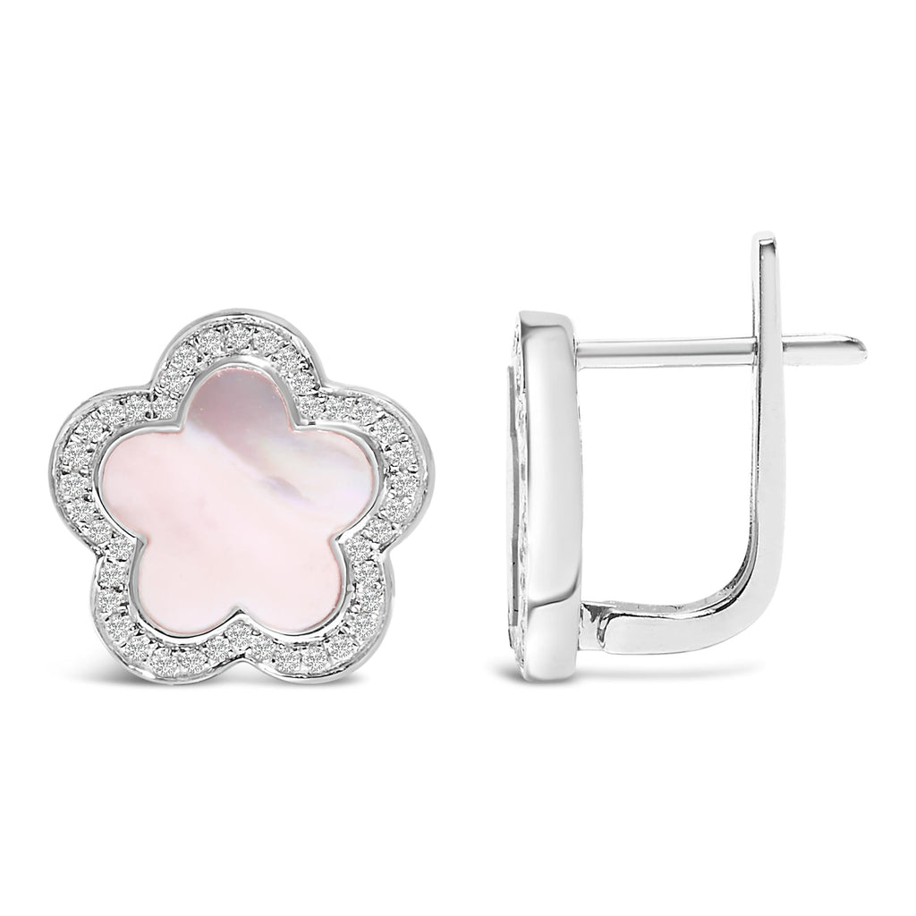 Clara Halo Star Stud Earrings