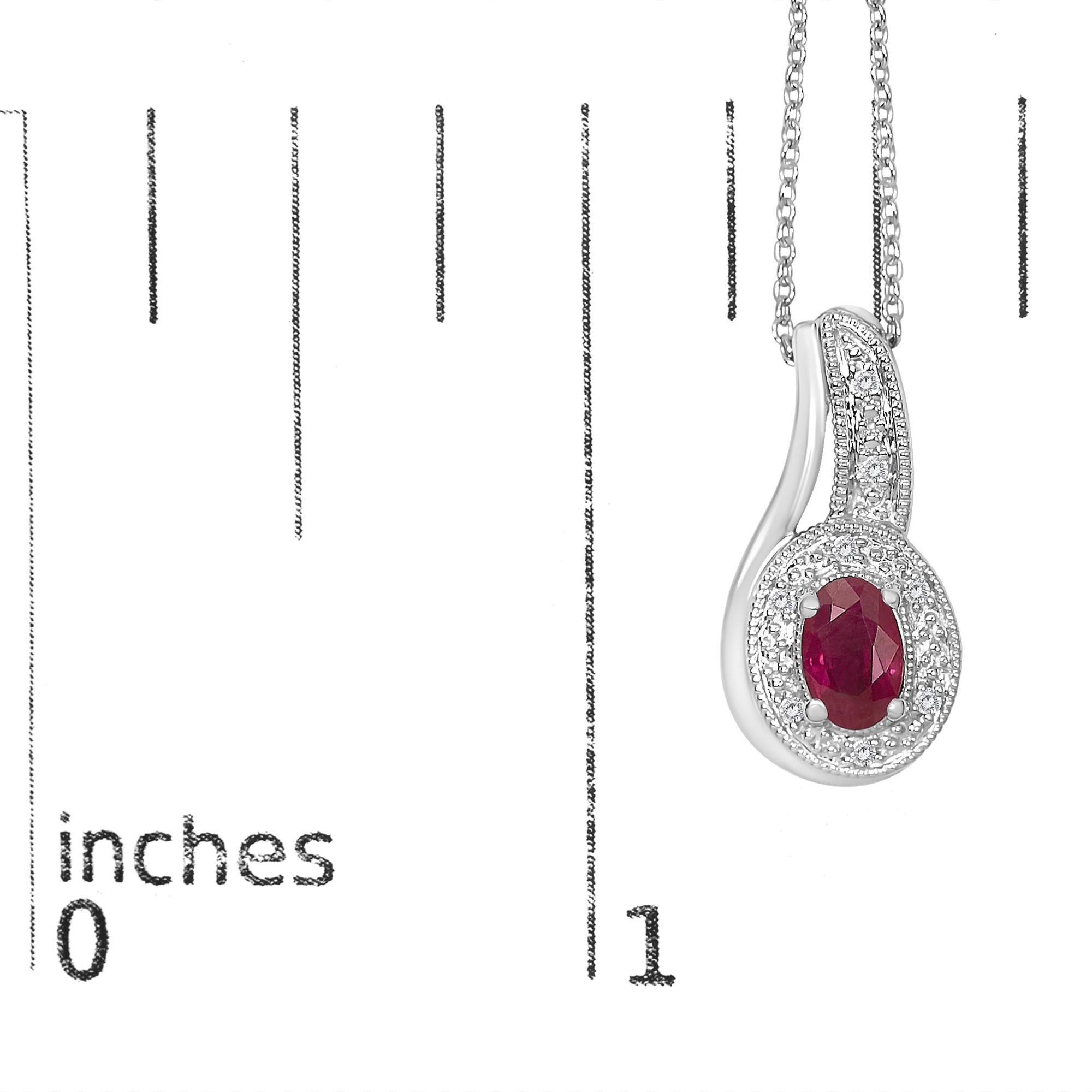 Coraline Milgrain Swirl Pendant Necklace