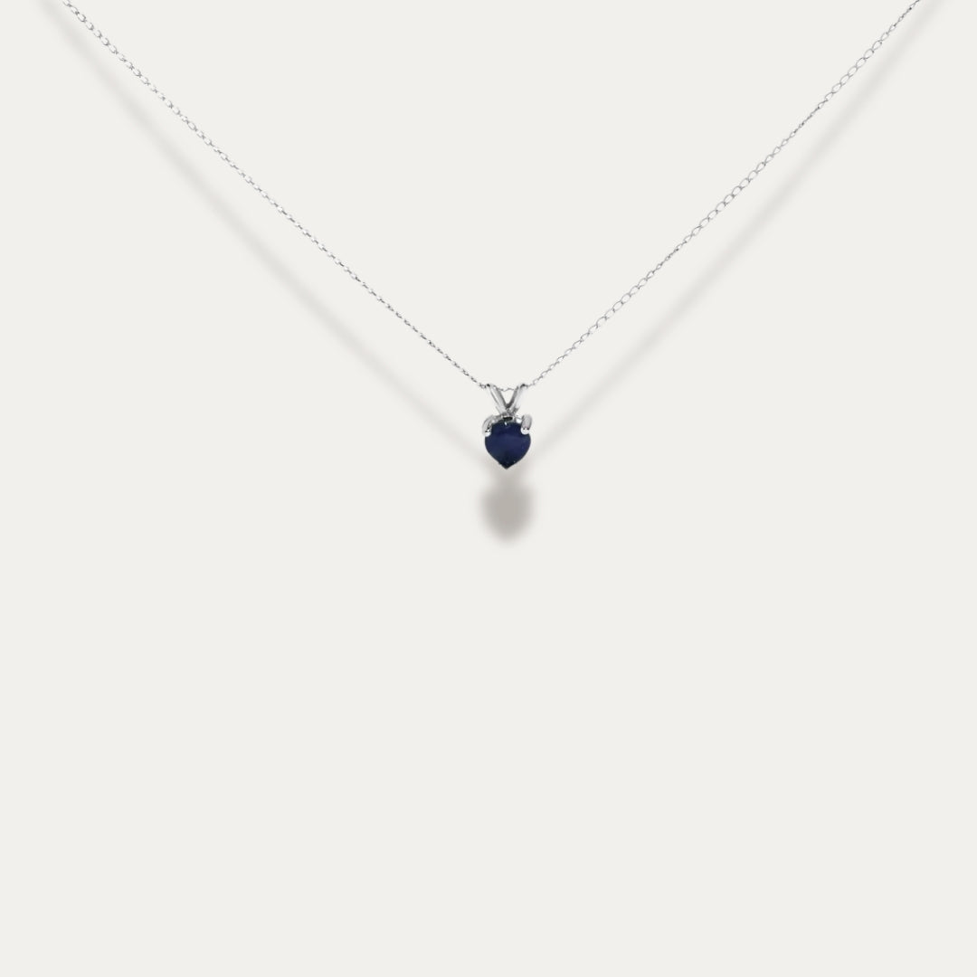 Gaya Heart Shaped Pendant Necklace