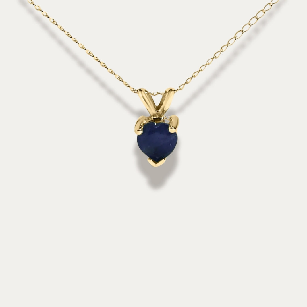Gaya Heart Shaped Pendant Necklace