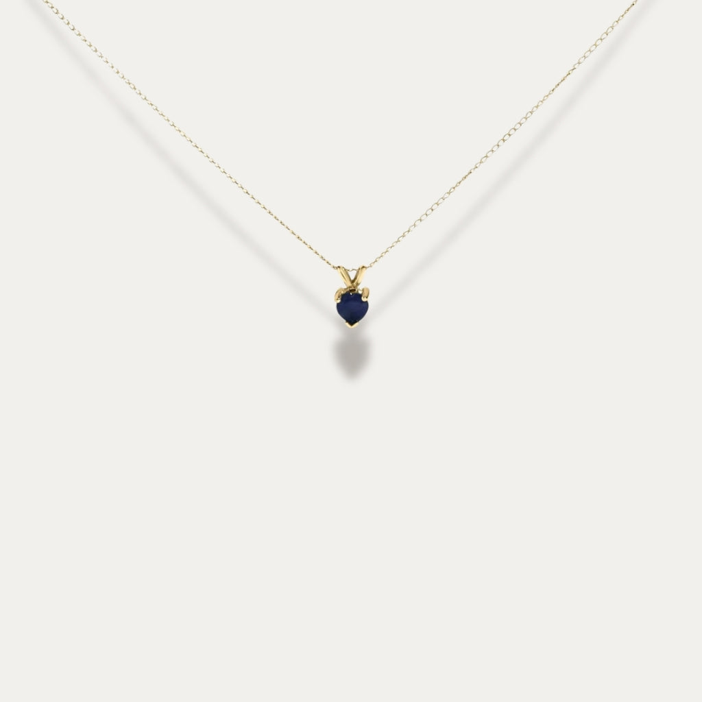 Gaya Heart Shaped Pendant Necklace
