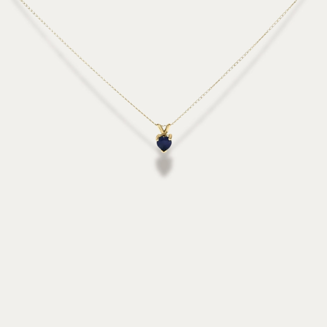 Gaya Heart Shaped Pendant Necklace