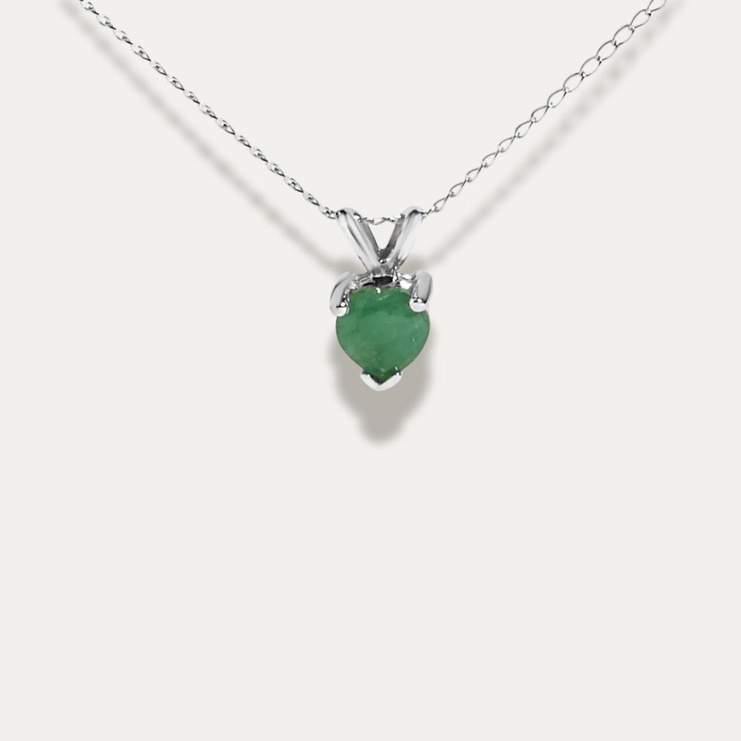 Gaya Heart Shaped Pendant Necklace