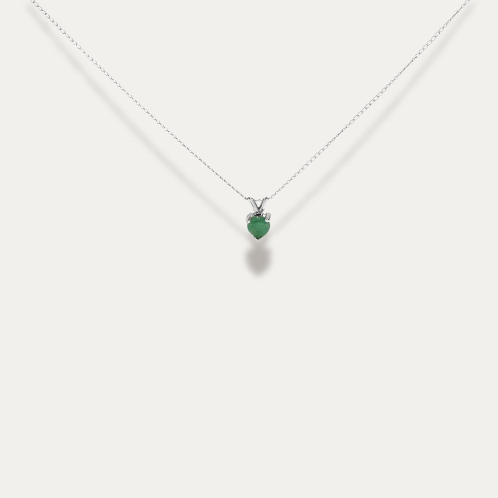 Gaya Heart Shaped Pendant Necklace