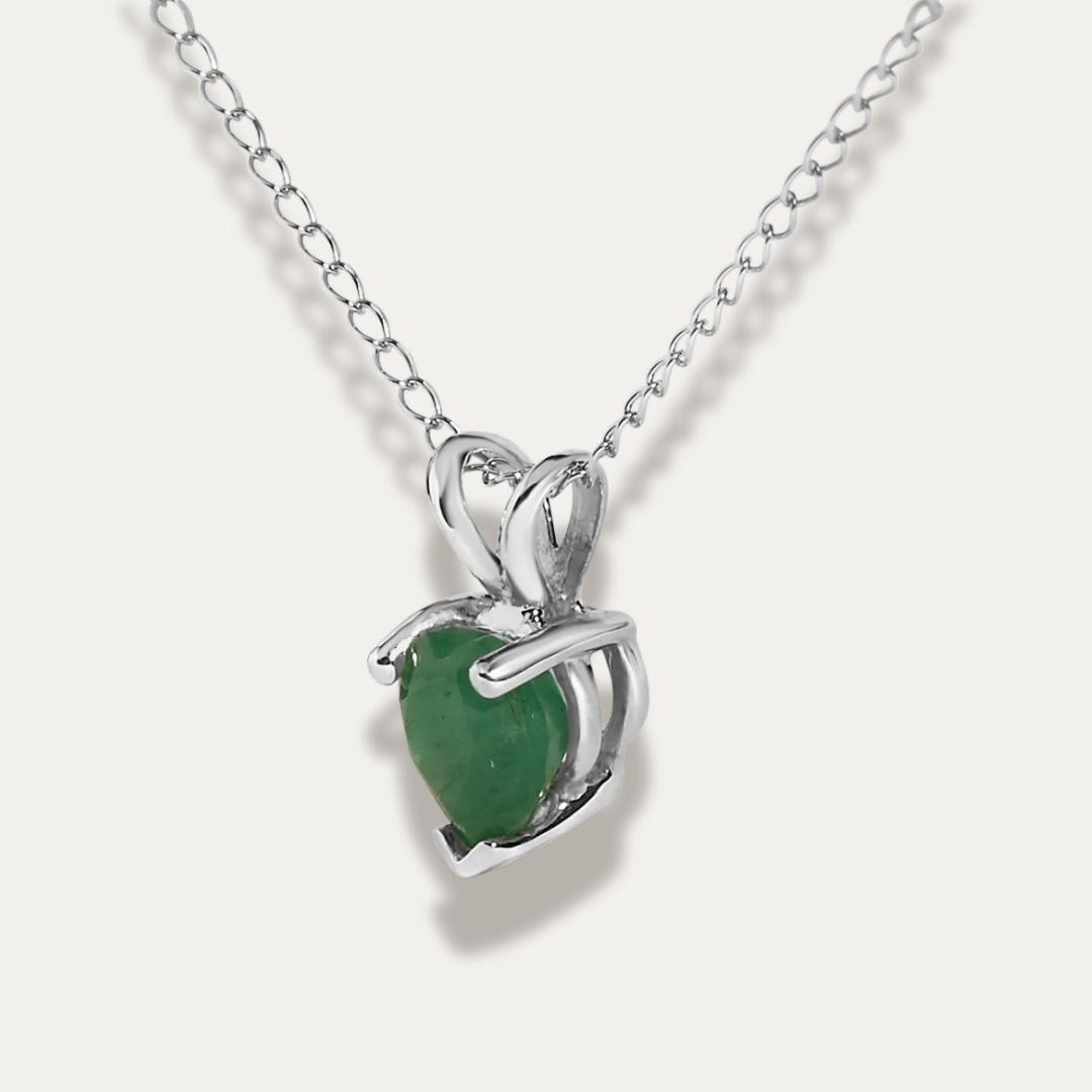 Gaya Heart Shaped Pendant Necklace