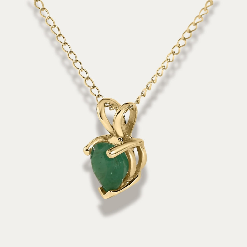 Gaya Heart Shaped Pendant Necklace