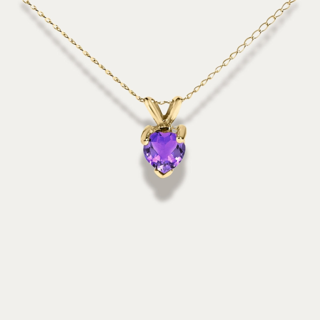 Gaya Heart Shaped Pendant Necklace