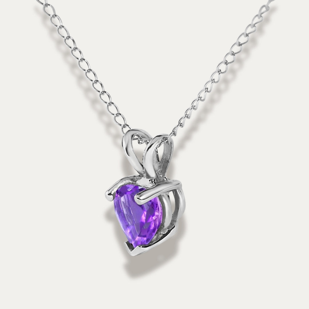 Gaya Heart Shaped Pendant Necklace