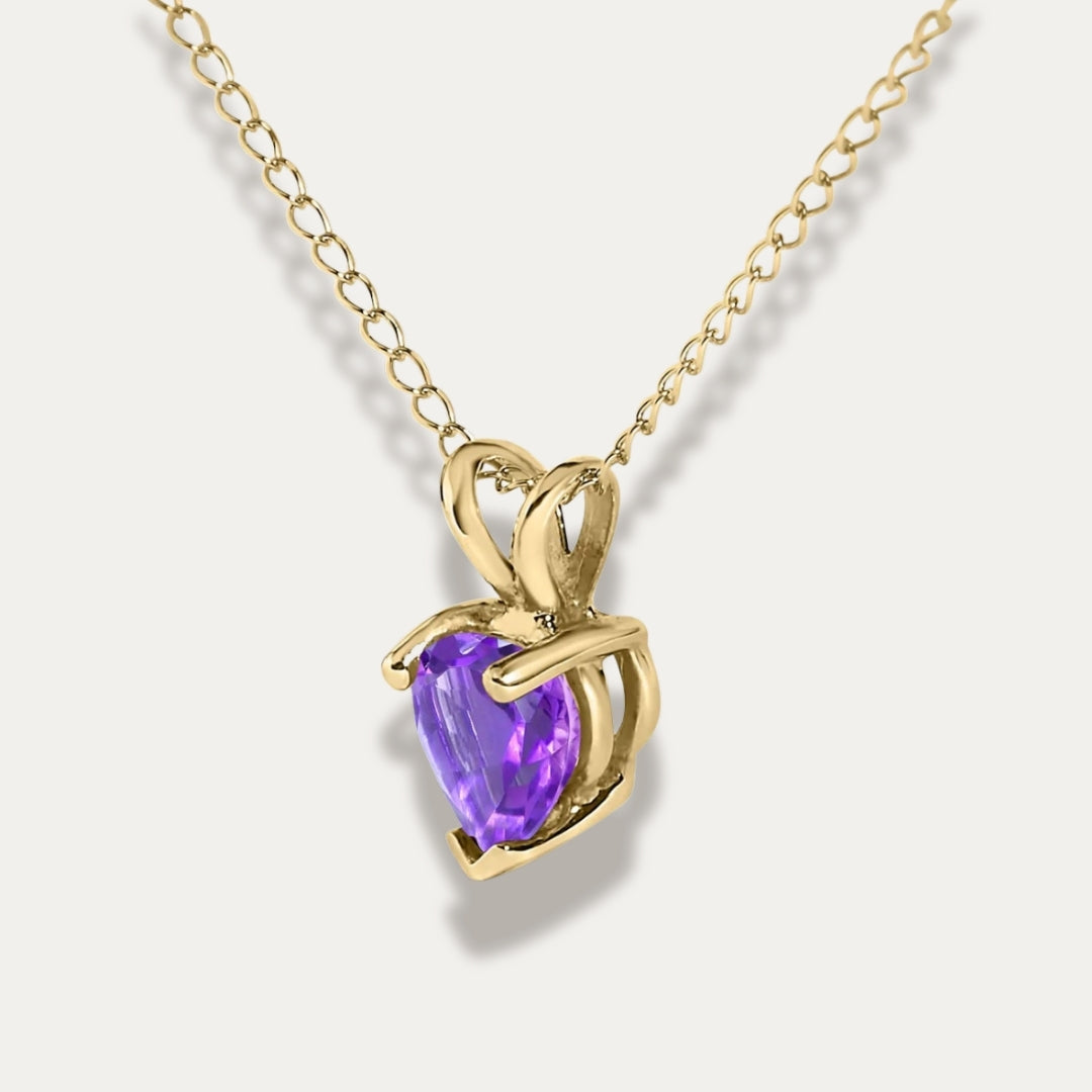Gaya Heart Shaped Pendant Necklace