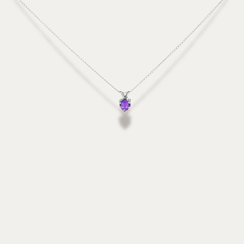 Gaya Heart Shaped Pendant Necklace