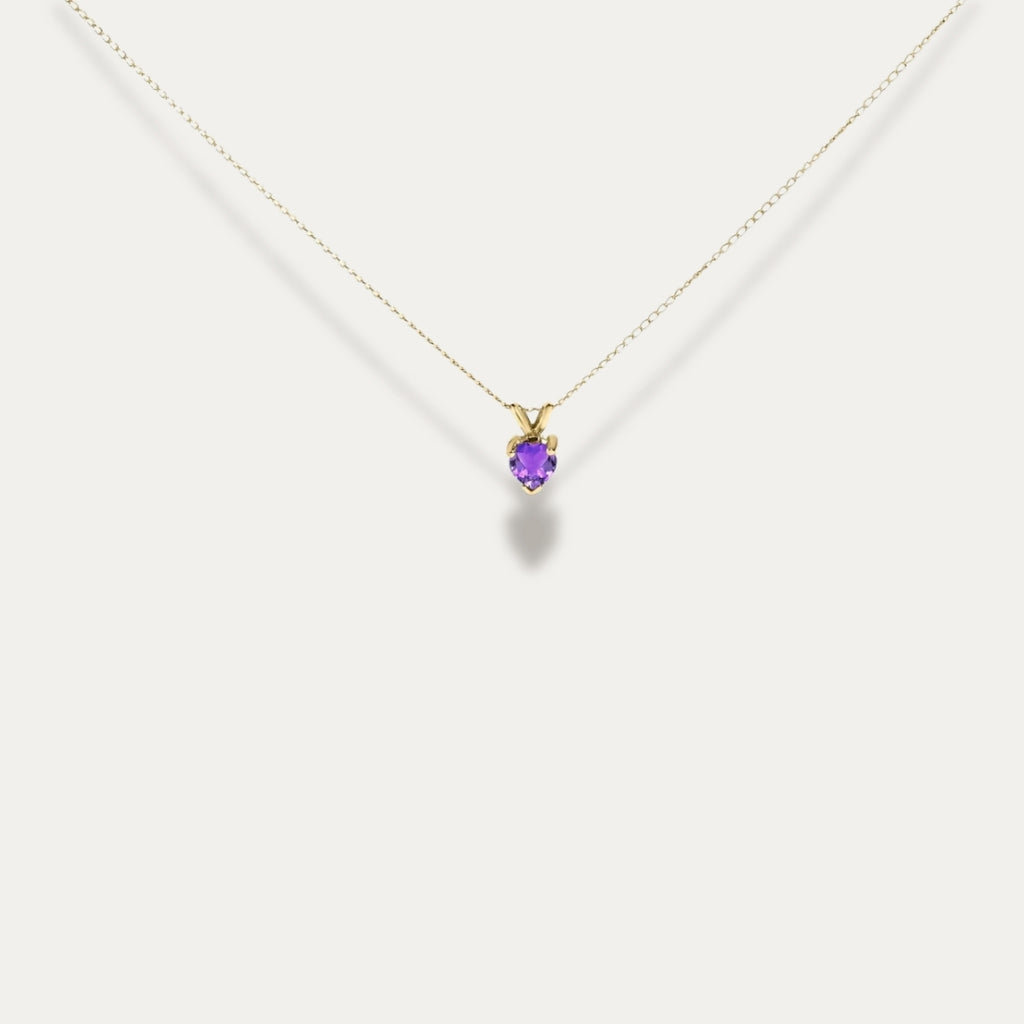 Gaya Heart Shaped Pendant Necklace