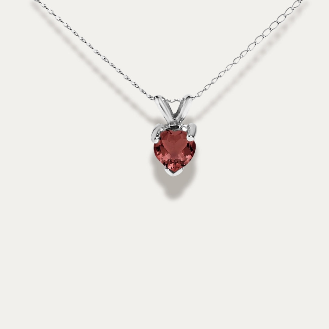 Gaya Heart Shaped Pendant Necklace