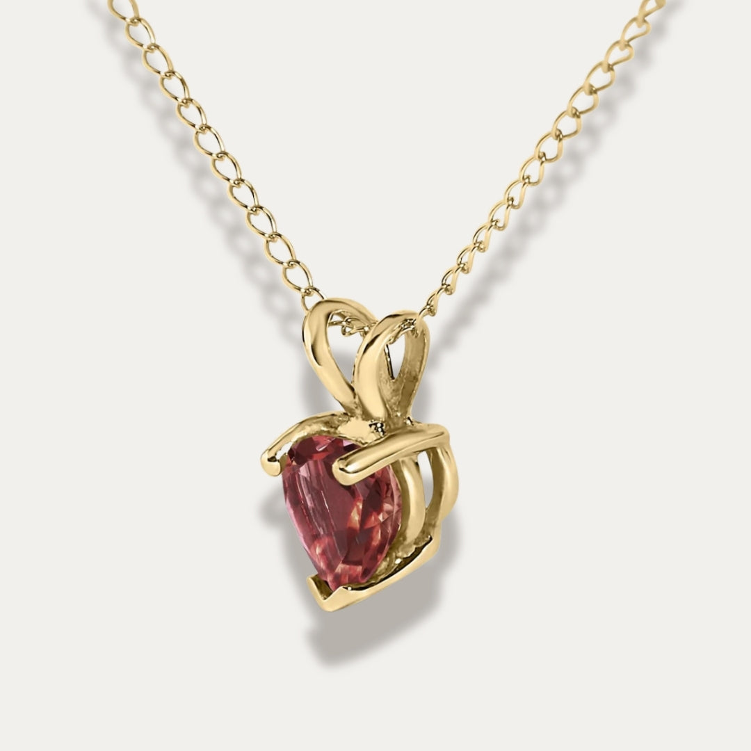 Gaya Heart Shaped Pendant Necklace