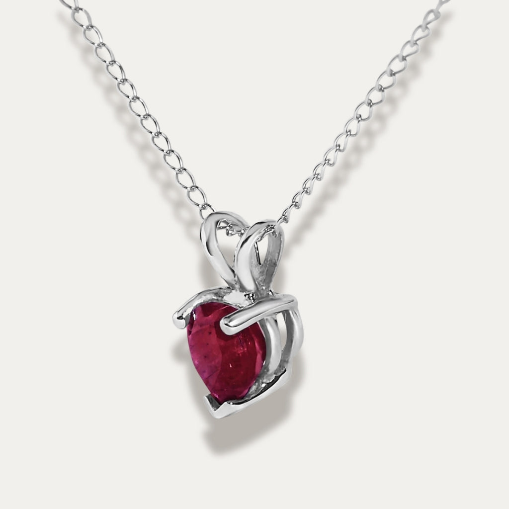 Gaya Heart Shaped Pendant Necklace