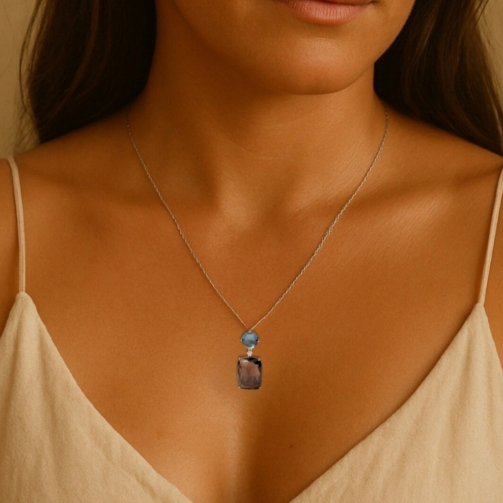 Nara Dangle Drop Pendant Necklace