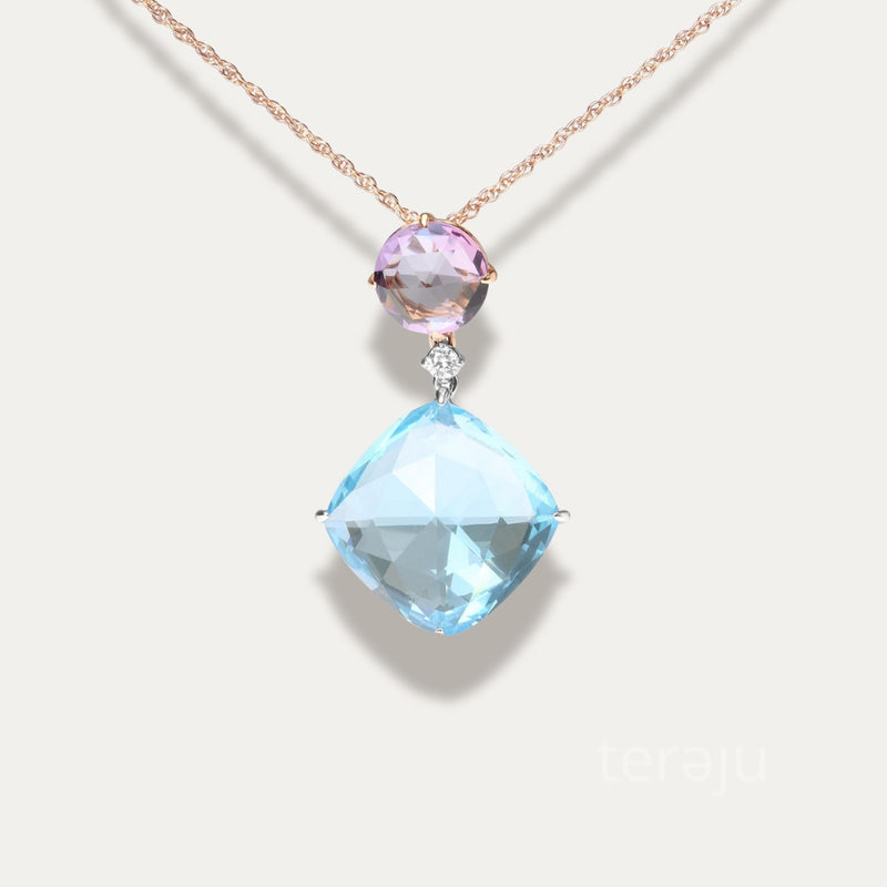 Maeve Dangle Drop Pendant Necklace