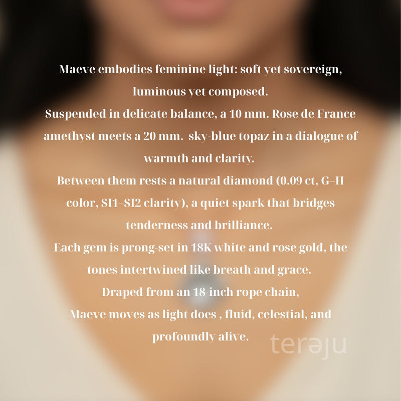 Maeve Dangle Drop Pendant Necklace