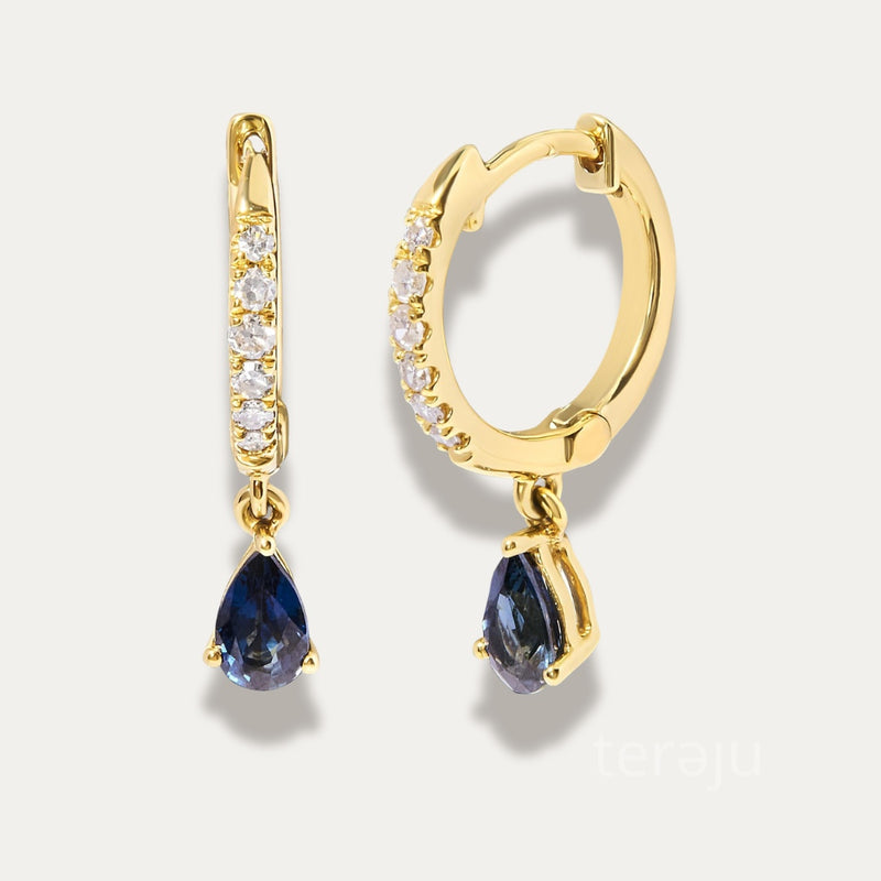 Pearline Drop and Dangle Hoop Earrings